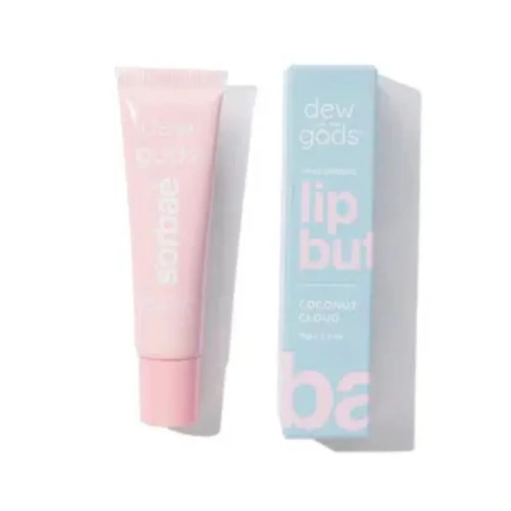 Dew of the Gods Sorbae Lip Butter Balm Coconut Cloud Clear New Sealed